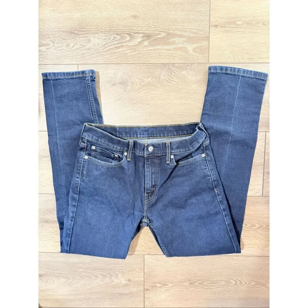 Levi's 511 Slim Fit Jeans Classic Wash Denim Casual Everyday Men's Size 32x32